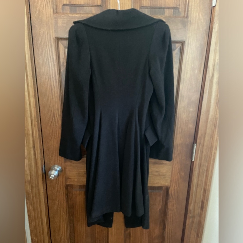 VIVIENNE WESTWOOD ANGLOMANIA VTG Wool PRINCESS COAT Brown Black Stripe 6 M RARE! - Picture 11 of 12